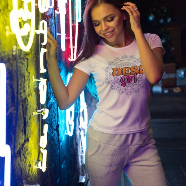 T-shirt fille Desi (Créateur téléchargé)