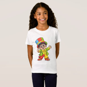 T-shirt Fille Dessin Animé Mignon – Personnage Drô