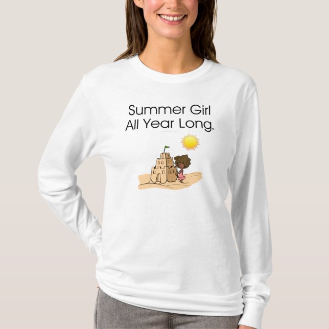 T-shirt Fille d'été de PIÈCE EN T (Devant)