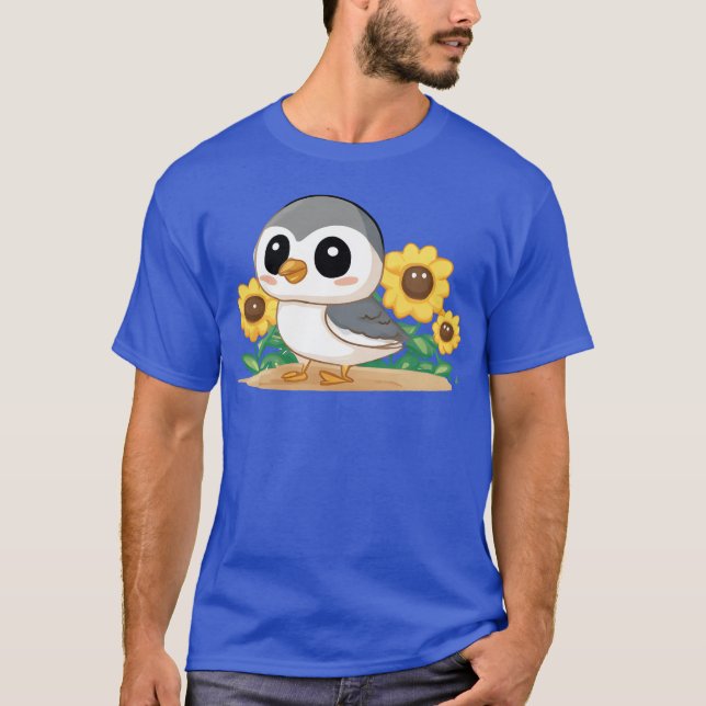 T-shirt Fille d'oiseau de Tournesol (Devant)