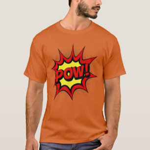 T-shirt fille d'onomatopée de bande dessinée