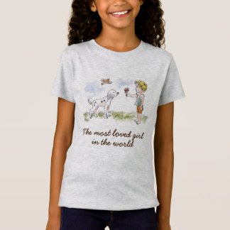 T-shirt fille doux cadeau pour toute occasion