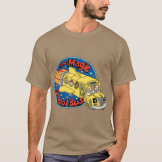 T-shirt Fille du bus scolaire magique