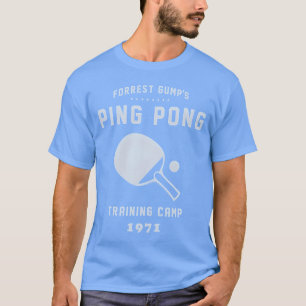 T-shirt Fille du camp d'entraînement de ping-pong de Forre