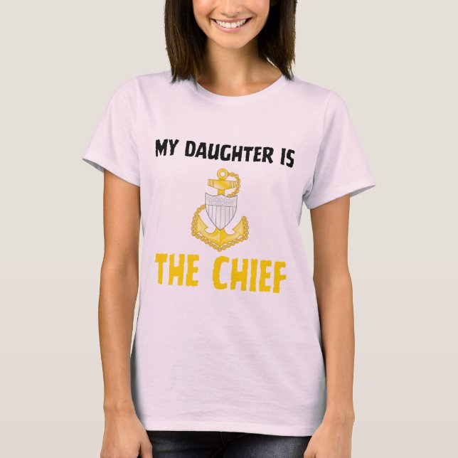 T-shirt Fille du chef des garde-côtes (Devant)