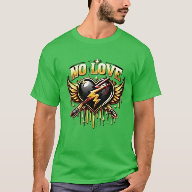 T-shirt Fille du gang sans amour (Devant)