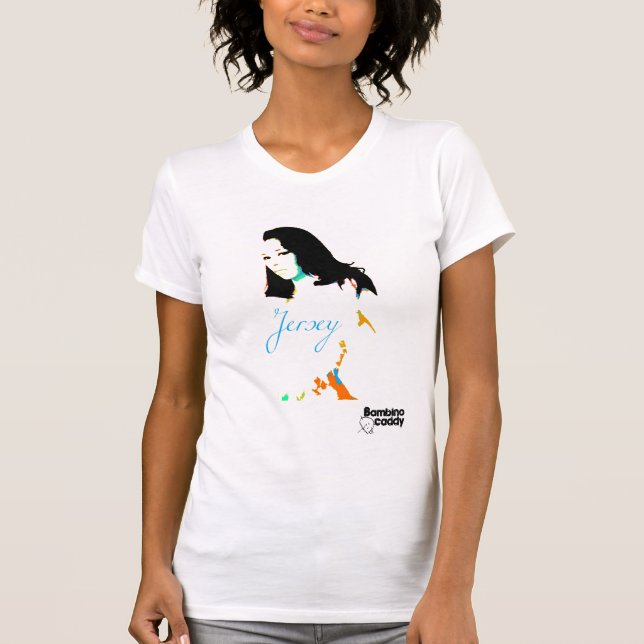 T-shirt Fille du Jersey (Devant)