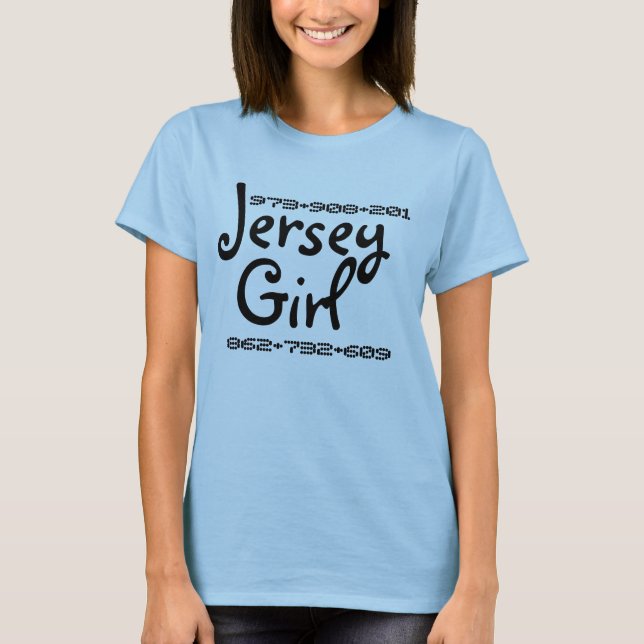 T-shirt Fille du Jersey (Devant)
