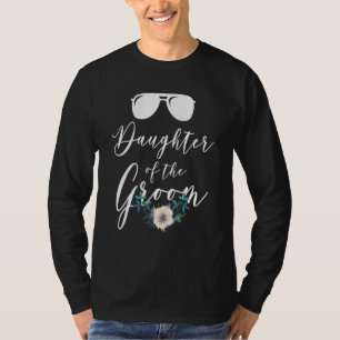 T-shirt Fille du marié, tenue de douche de mariage assorti