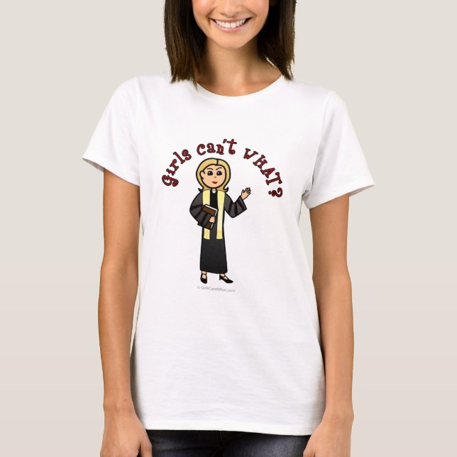 T-shirt Fille du pasteur de Blonde (Devant)