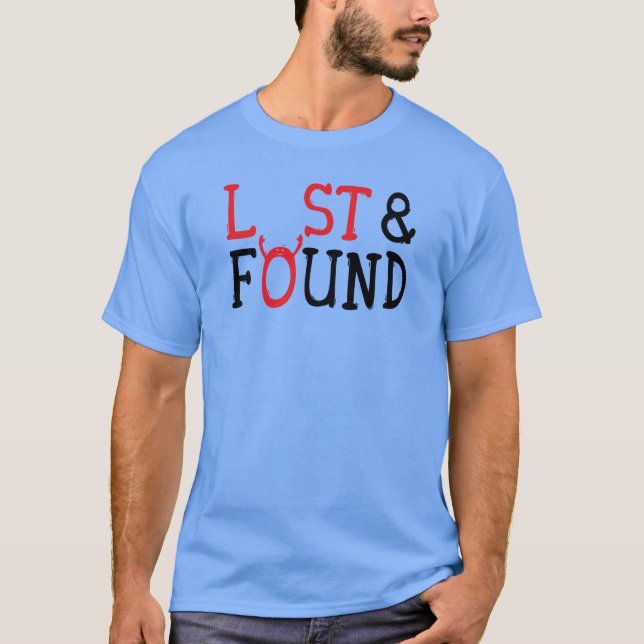 T-shirt Fille du perdu et trouvé (Devant)
