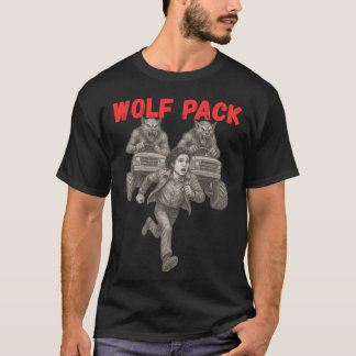 T-shirt Fille du Wolf Pack Monsterrucks