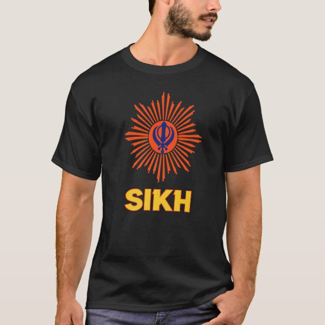 T-shirt Fille D'Un Sikh Fier Punjabi Indiens Khanda Gi (Devant)