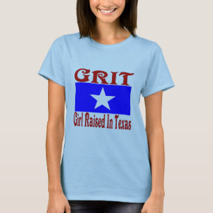 T-shirt Fille Élevée Au Texas