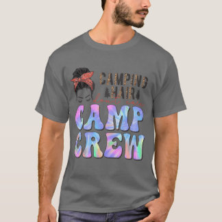 T-shirt Fille en camping cheveux n'ont pas d'importance Éq