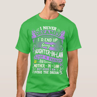 T-shirt Fille En Droit Je N'Ai Jamais Rêvé 2