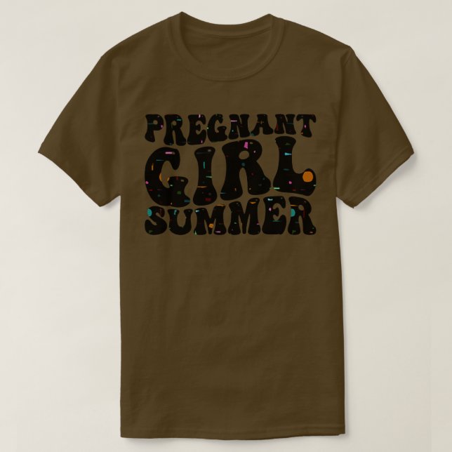 T-shirt fille enceinte été (Design devant)