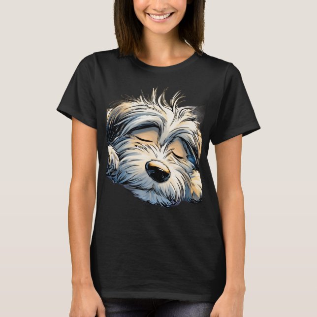 T-shirt Fille Endormie (Devant)