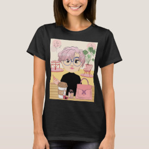 T-SHIRT FILLE ET MAQUILLAGE