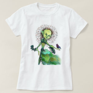 T-shirt fille et papillon Dandelion