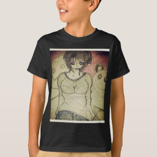 T-shirt fille et peluche