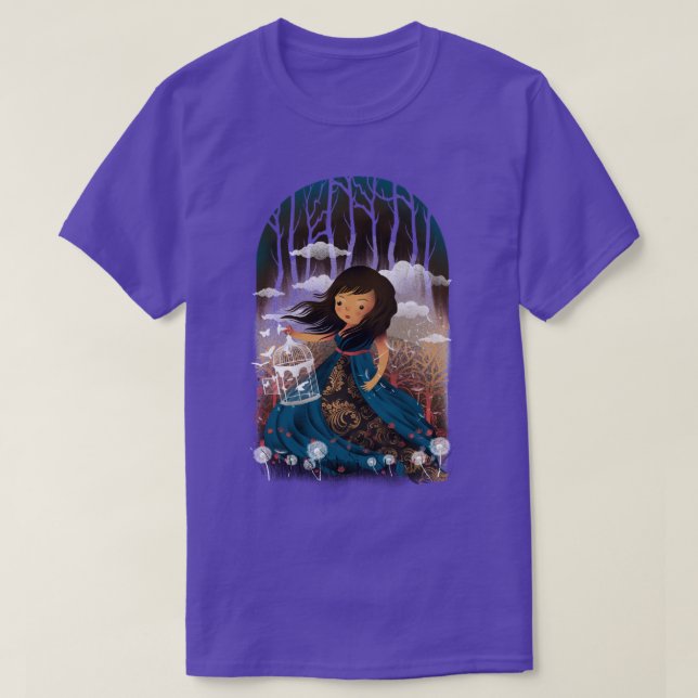 T-shirt Fille Fantaisiste (Design devant)