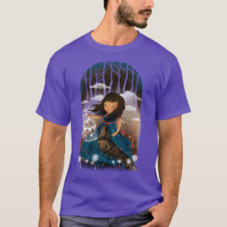 T-shirt Fille Fantaisiste