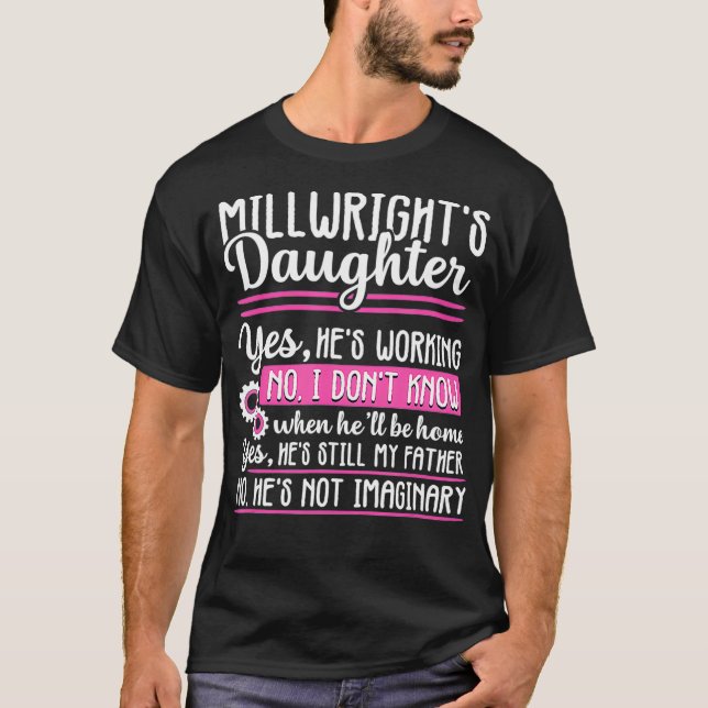 T-shirt Fille Fier Fier Digne Digne Filles Cadeau  (Devant)