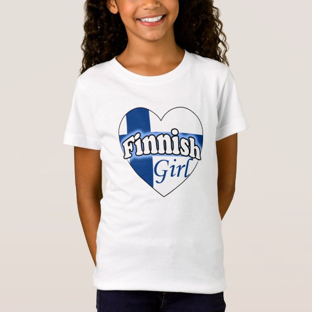 T-Shirt Fille finlandaise (Devant)