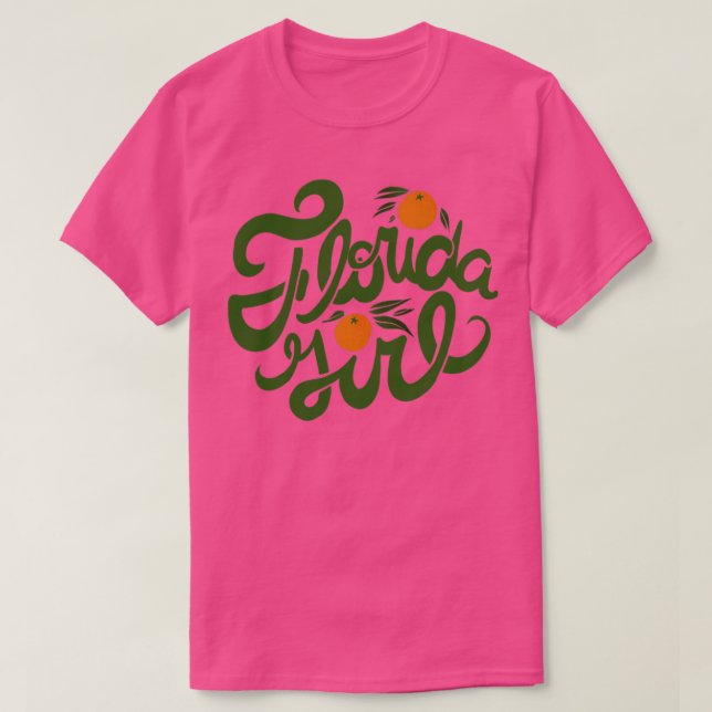 T-shirt Fille Floride (Design devant)