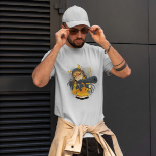 T-shirt Fille Fox de l'armée de l'Anime