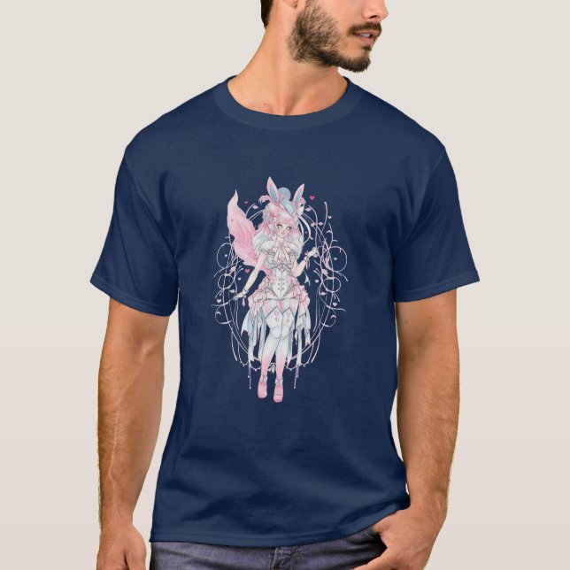 T-shirt Fille Fox pleine de fierté (Devant)