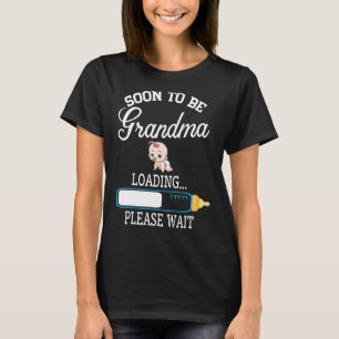 T-shirt Fille Garçon Lait Chargement Bientôt Pour Être Gra