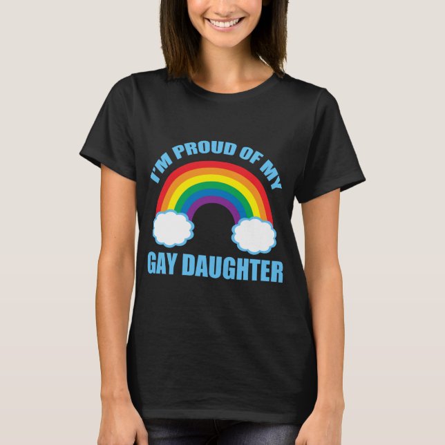 T-shirt Fille Gay (Devant)