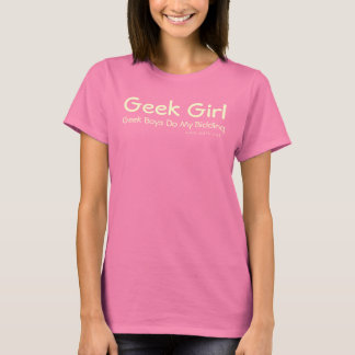 T-shirt Fille geek