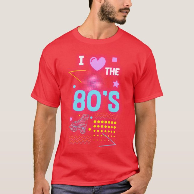 T-shirt Fille geek vintage néon (Devant)