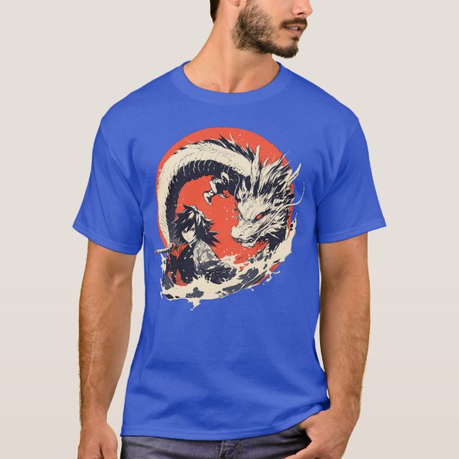 T-shirt fille giyu (Devant)