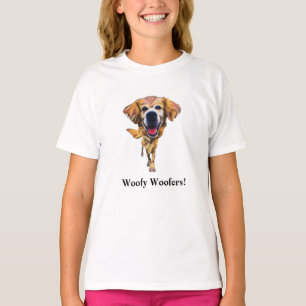 T-shirt fille Golden Retriever