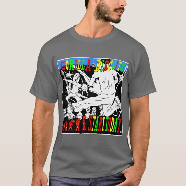 T-shirt Fille Gorilla Biscuits (Devant)