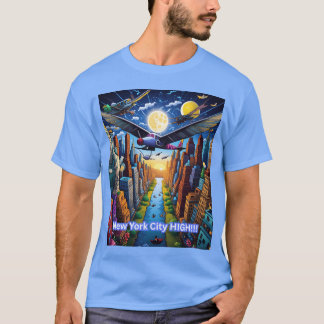 T-shirt Fille grande de New York City