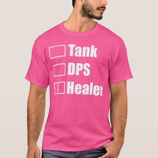 T-shirt Fille guérisseuse de JEBCo Gaming MMO (Devant)