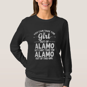 T-shirt Fille Hors D'Alamo Ga Georgia Drôle Racines Domest