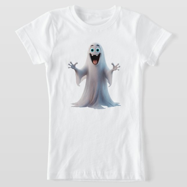 T-shirt Fille Imaginaire Fantôme (Poser)