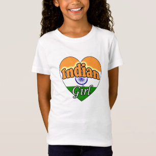 T-Shirt Fille indienne