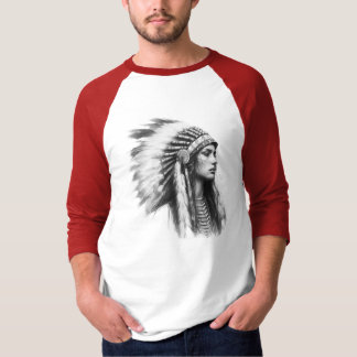 T-shirt fille indienne beauté