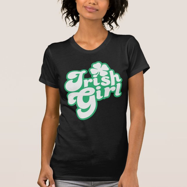 T-shirt Fille irlandaise (Devant)