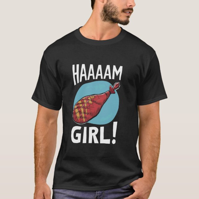 T-shirt Fille jambon (Devant)