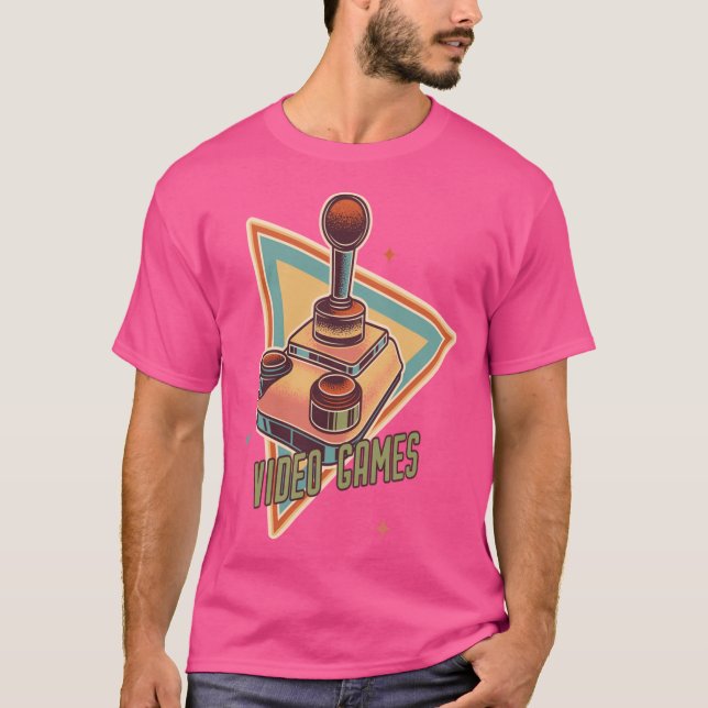 T-shirt Fille joystick (Devant)