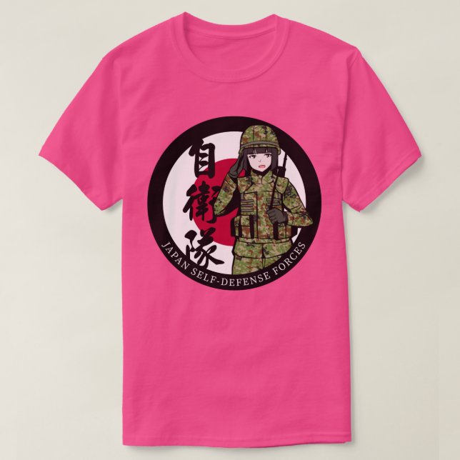 T-shirt Fille JSDF (Design devant)