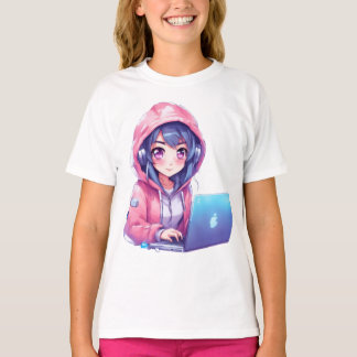 T-shirt Fille Kawaii
